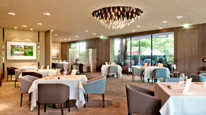 Aqua dining room at The Ritz-Carlton, Wolfsburg