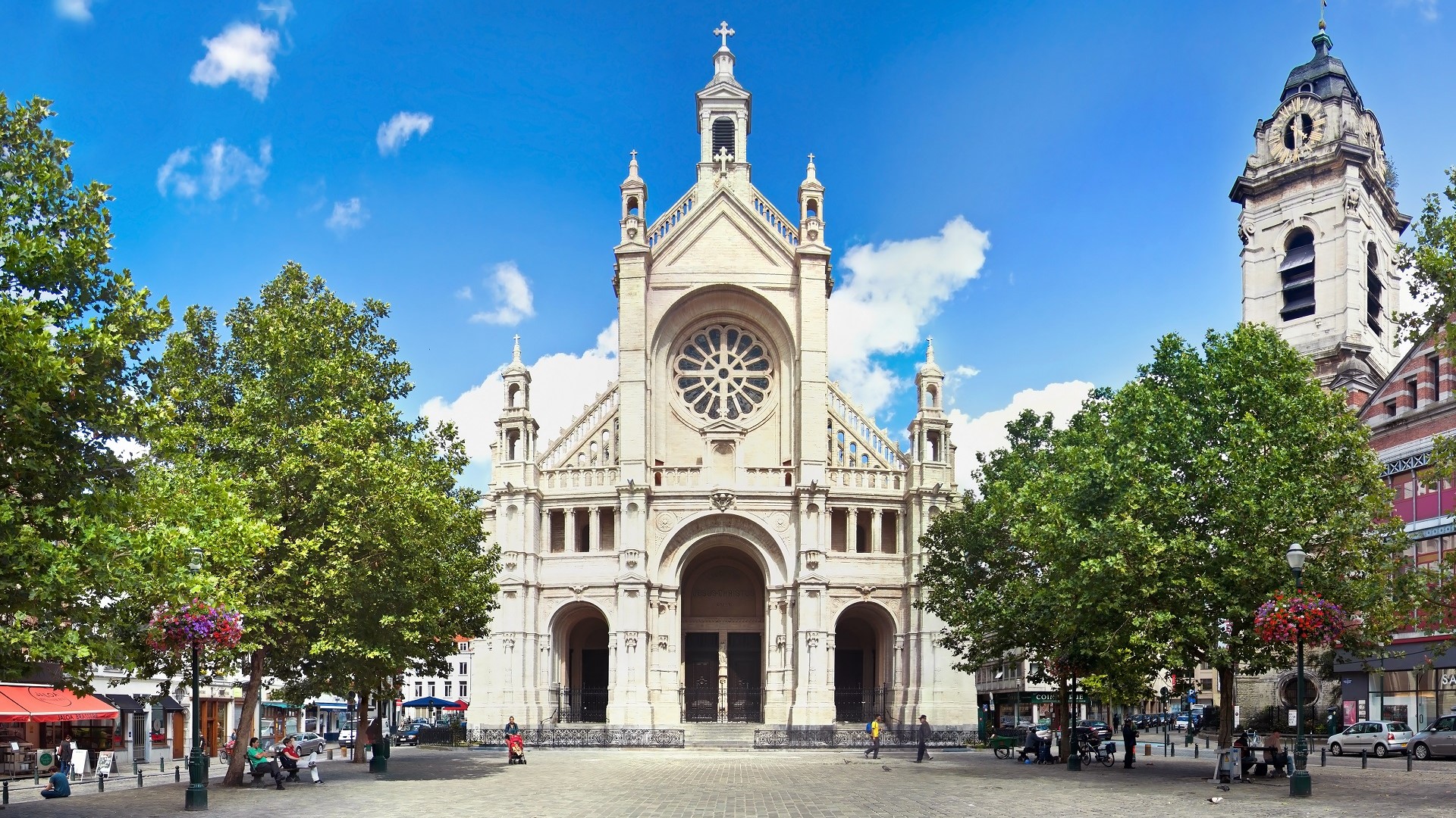 Ste-Catherine church in Brussels