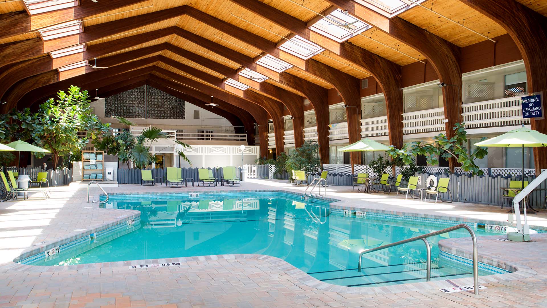 indoor swimming pool at Four Points by Sheraton Eastham Cape Cod