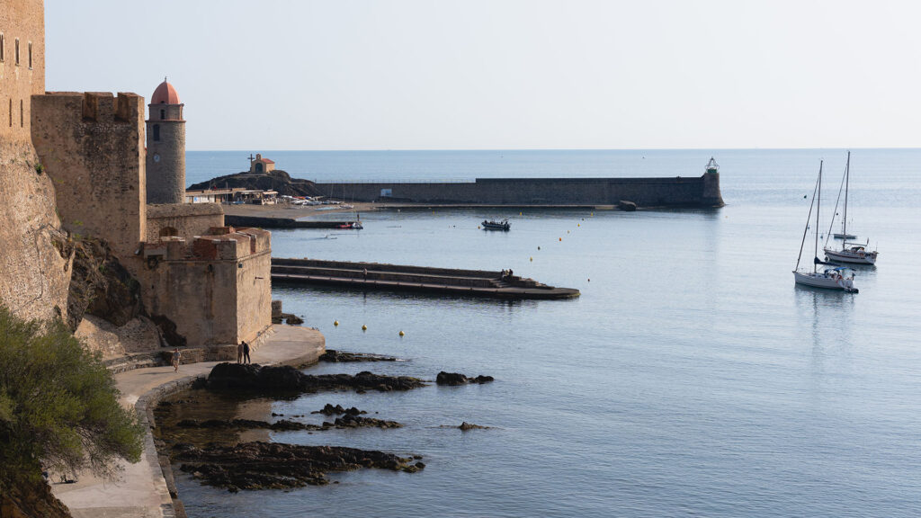 The port of Collioure, France