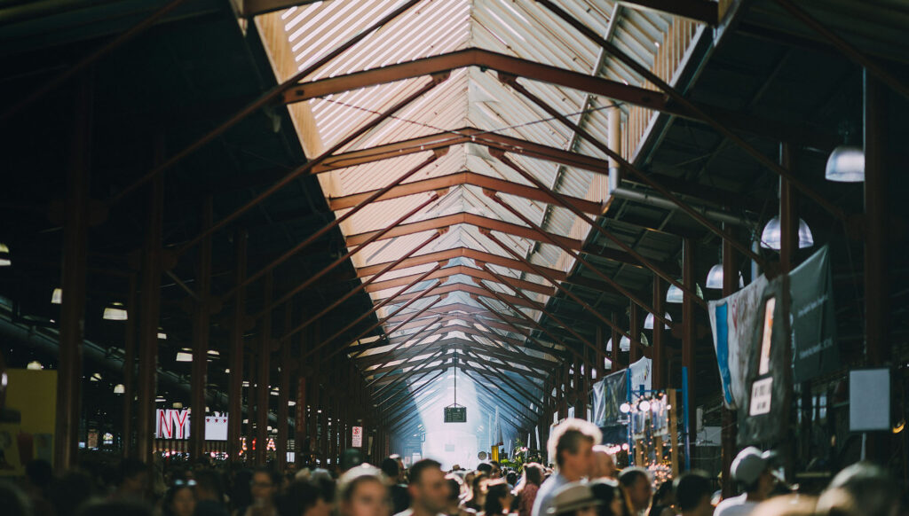 The Queen Victoria Market in Melbourne, Australia