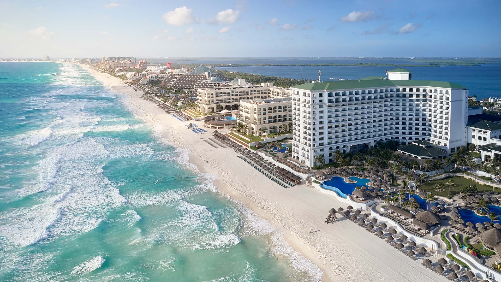 Aerial view of JW Marriott Cancun Resort & Spa