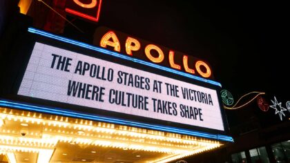 marquee at the apollo theater