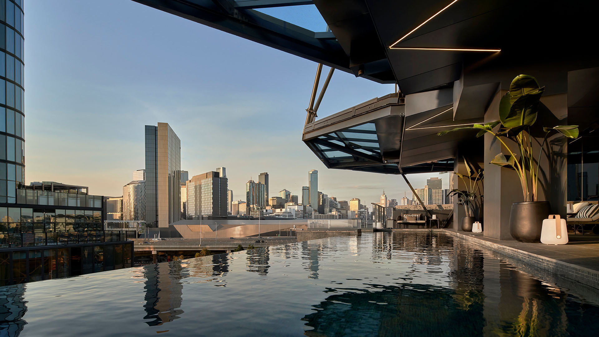 ac hotel melbourne southbank pool view