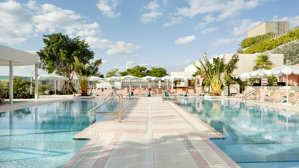 a swimming pool at The Goodtime Hotel, Miami Beach, a Tribute Portfolio Hotel