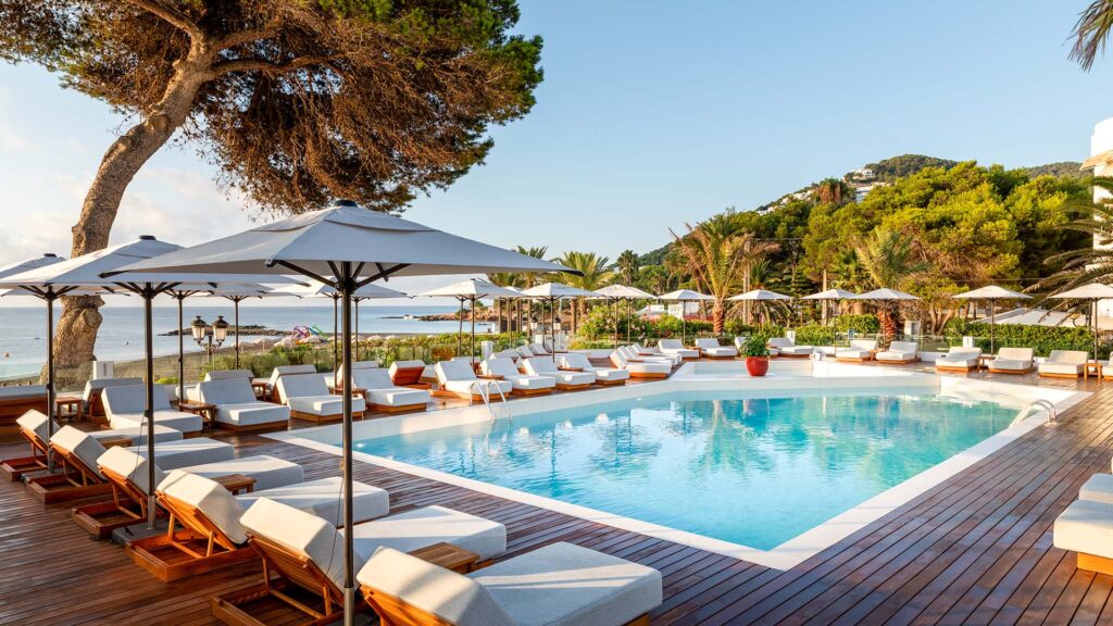a swimming pool at Hotel Riomar, Ibiza, a Tribute Portfolio Hotel 