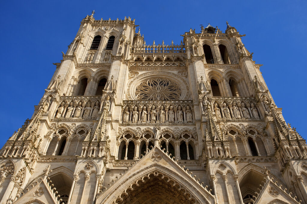 notre dame d'amiens cathedral, france.