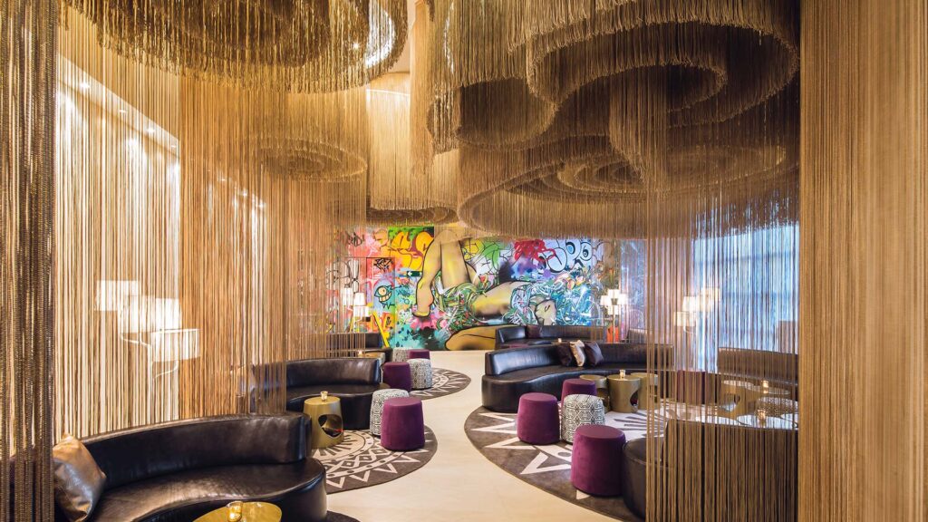 the w lounge at the w bogotá