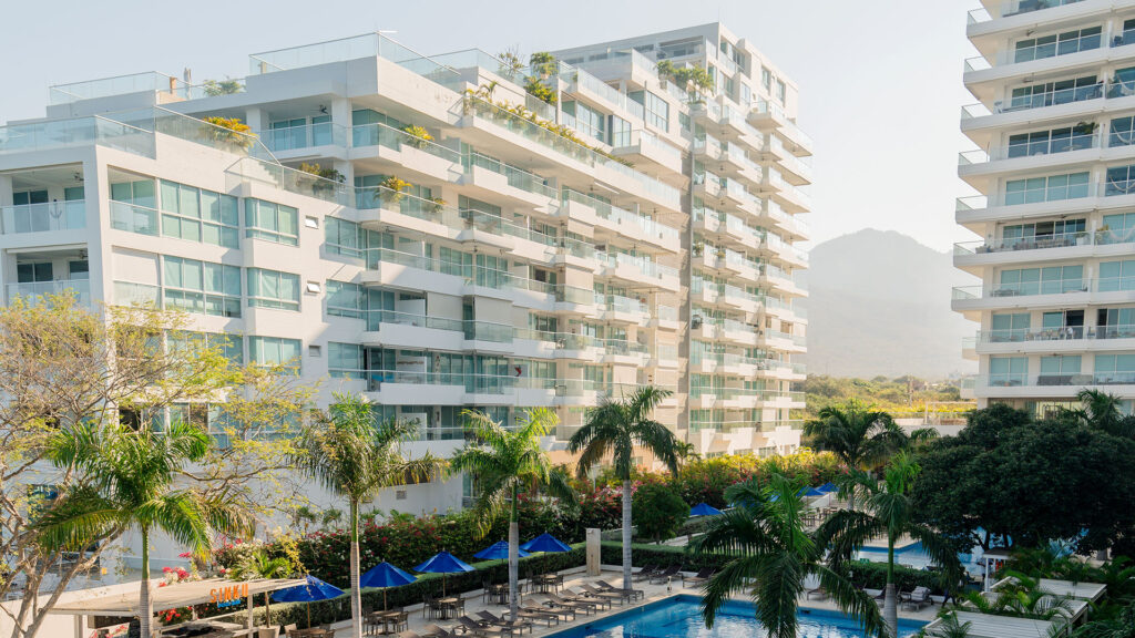 exterior of Santa Marta Marriott Resort Playa Dormida